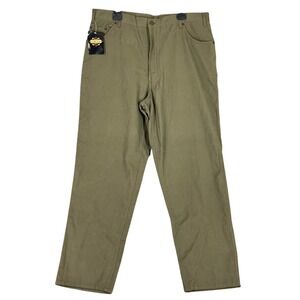 Guide Gear Flannel Lined Canvas Work Pant Size 40 Outdoors Trail Camping Hunting